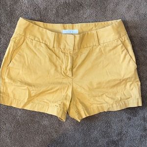 4/$20 SALE Loft Mustard Yellow Shorts